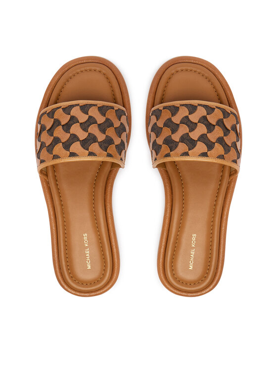 MICHAEL Michael Kors MICHAEL Michael Kors Pantoletten Dana 40R6DNFS1L Braun