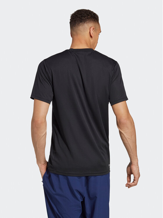 adidas adidas Športna majica Train Essentials Training IC7428 Črna Regular Fit