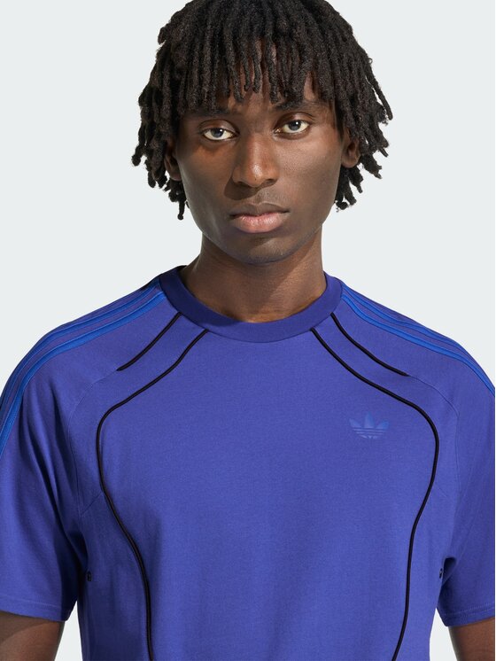 adidas adidas T-Shirt 168108 Niebieski jasny Regular Fit