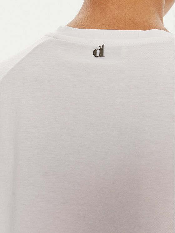 Dixie Dixie Marškinėliai T924J014 Balta Regular Fit