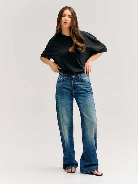 Guess Guess Teksad 183633 Sinine Relaxed Fit
