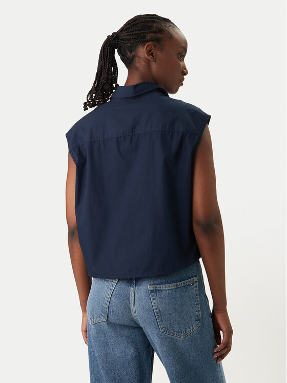 Tommy Jeans Tommy Jeans Hemd DW0DW22212 Dunkelblau Regular Fit