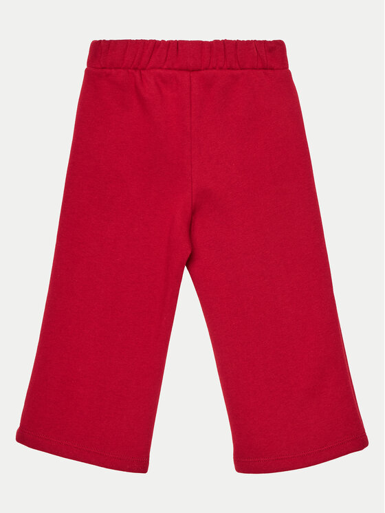 Gap Gap Spodnie dresowe 626265-01 Czerwony Wide Leg