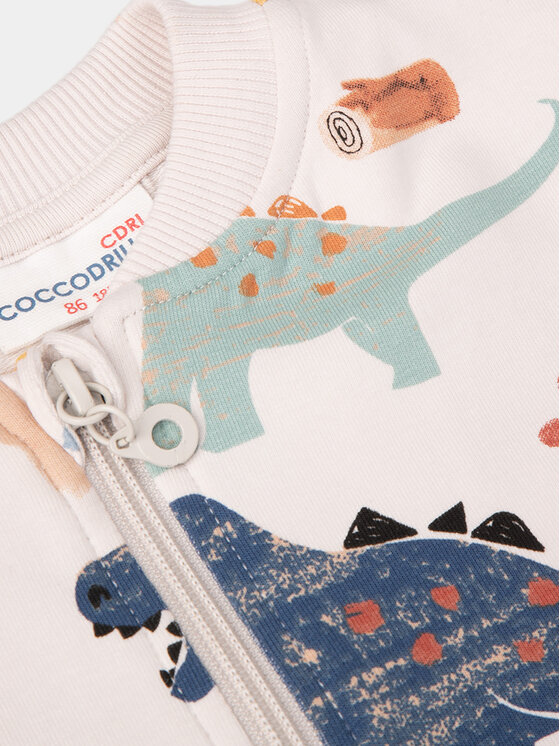 Coccodrillo Coccodrillo Суитшърт WC4132203DEN Сив Regular Fit