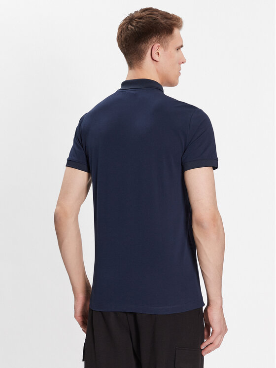 EA7 Emporio Armani EA7 Emporio Armani Поло 3RPF01 PJ5AZ 1554 Cиній Regular Fit