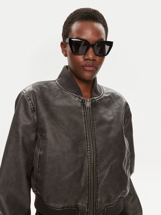 Brave Soul Brave Soul Bundy bomber LJK-BENOITE Čierna Straight Fit