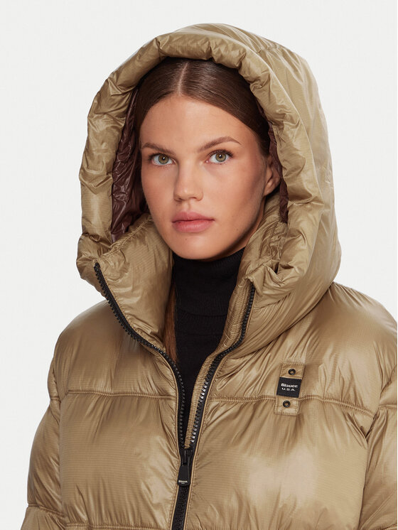 Blauer Blauer Talvemantel 25WBLDK02192 Pruun Regular Fit