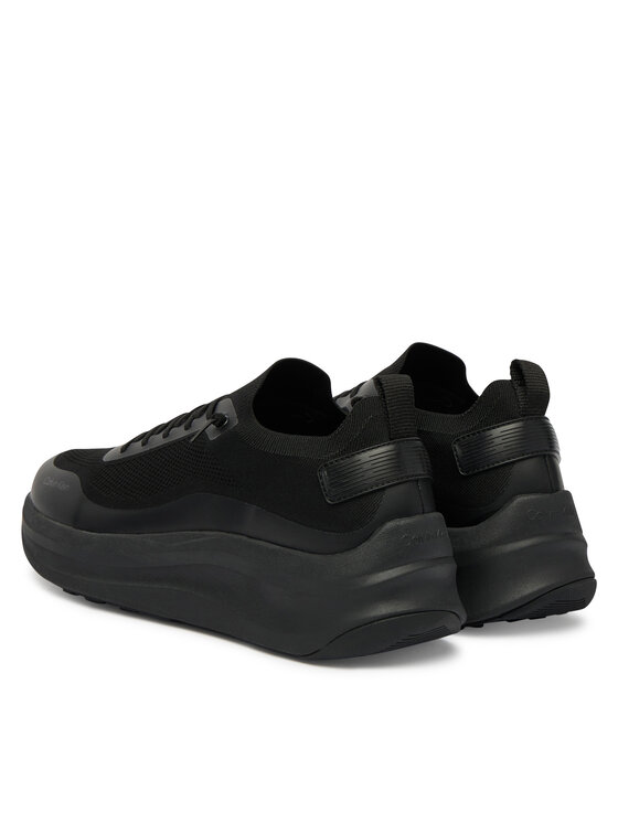 Calvin Klein Calvin Klein Sneakers Chunky Runner Lace Up Sock Knit YM0YM01457 Negru