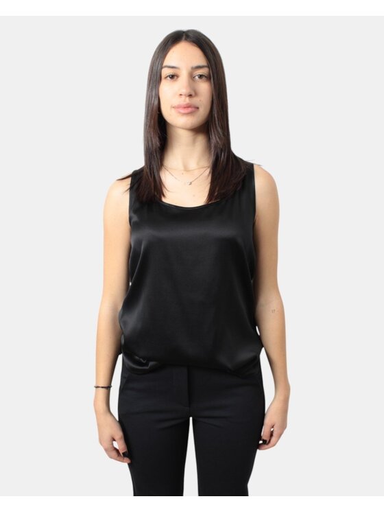Max Mara Leisure Max Mara Leisure Φανέλα 9936317284618 Μαύρο Regular Fit