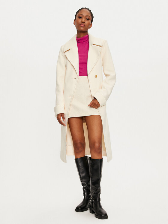 Vila Vila Преходно палто Cooley 14102689 Бежов Regular Fit