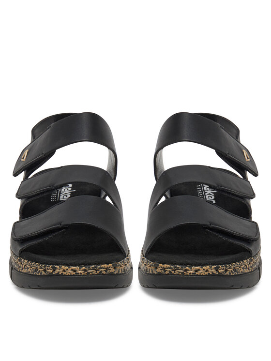 Rieker Rieker Sandalen V2301-00 Schwarz