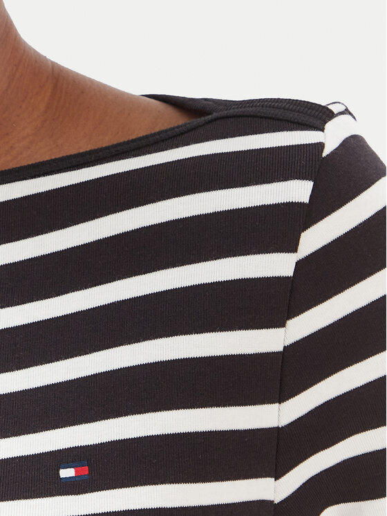 Tommy Hilfiger Tommy Hilfiger Bluzka New Cody WW0WW40589 Czarny Slim Fit