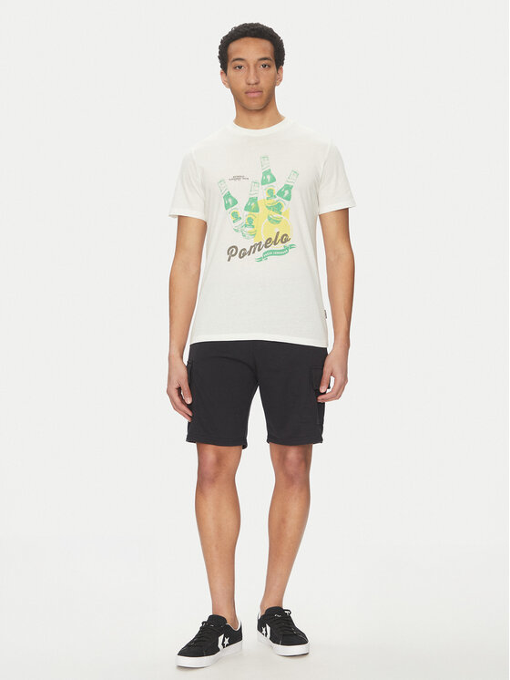 Blend Blend Тишърт 20718263 Бял Regular Fit