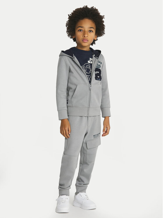 Original Marines Original Marines Долнище анцуг DEA2540B Сив Regular Fit