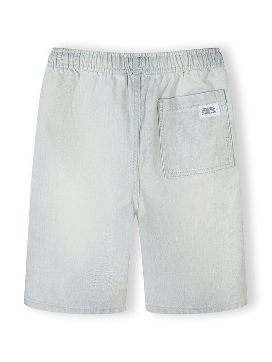 minoti minoti Szorty jeansowe 29SHORT252 Błękitny Regular Fit