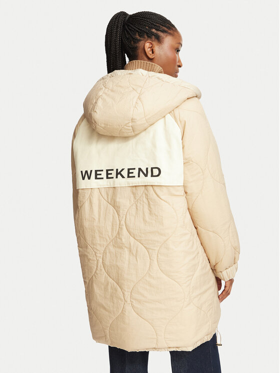 Weekend Max Mara Weekend Max Mara Ziemas jaka Anfora 2625496062 Bēšs Regular Fit