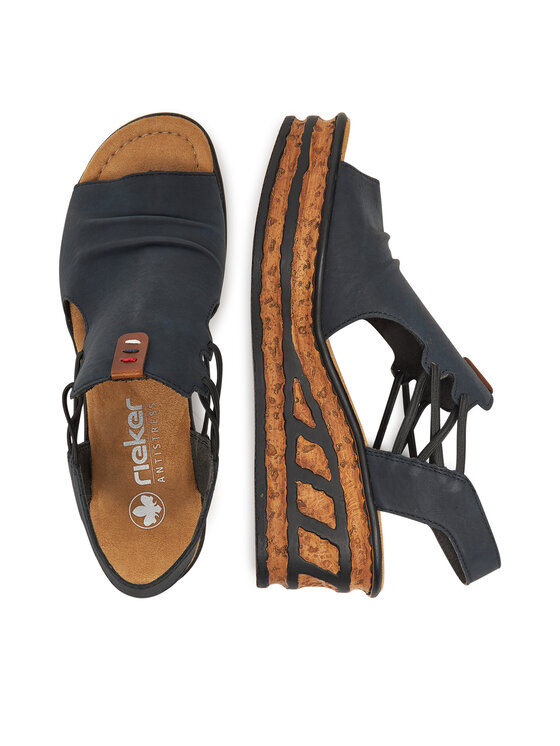 Rieker Rieker Sandale 68175-14 Tamnoplava