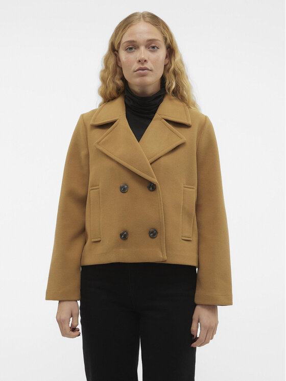 Vero Moda Vero Moda Prehodna jakna Vincemia 10300488 Rjava Regular Fit