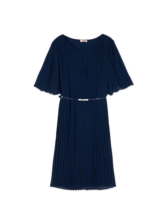 Oltre Oltre Vestito da giorno 7024J000895N034 Blu A-Line Fit