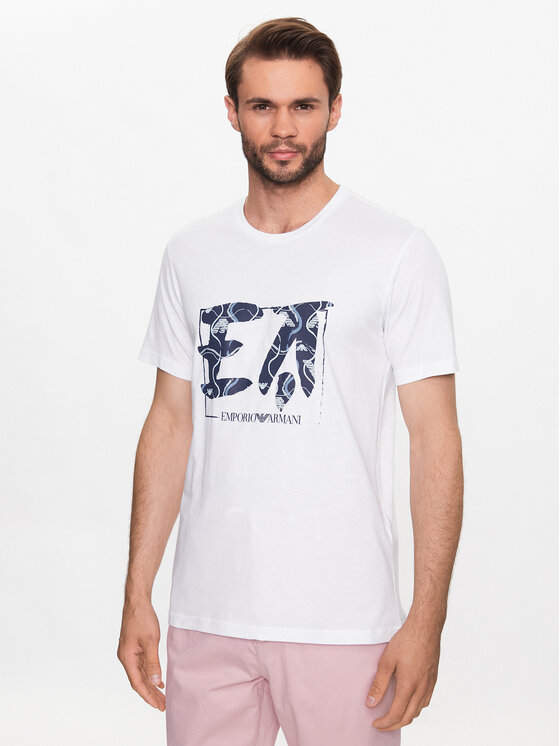 Emporio Armani Underwear Emporio Armani Underwear T-Shirt 211818 3R468 98210 Bílá Regular Fit
