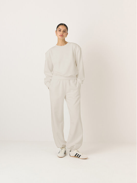 La Mania La Mania Felpa ROSIN Bianco Classic Fit