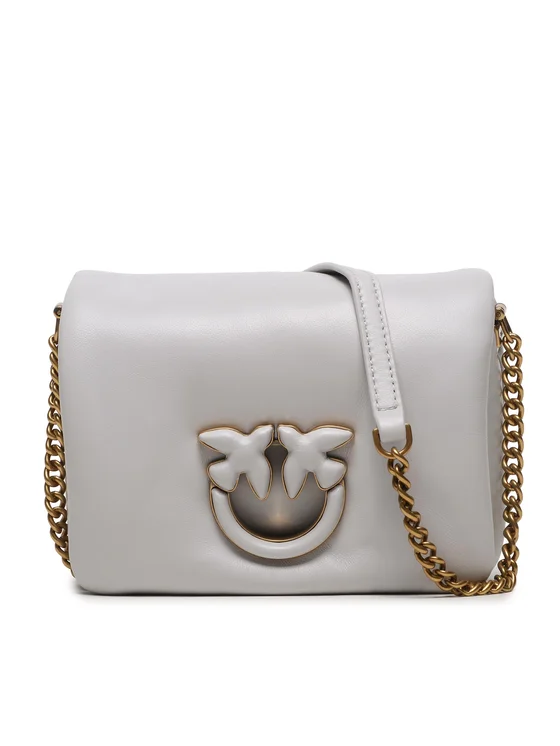 Pinko Handtasche Love Click Puff Baby 101584 A10F Grau