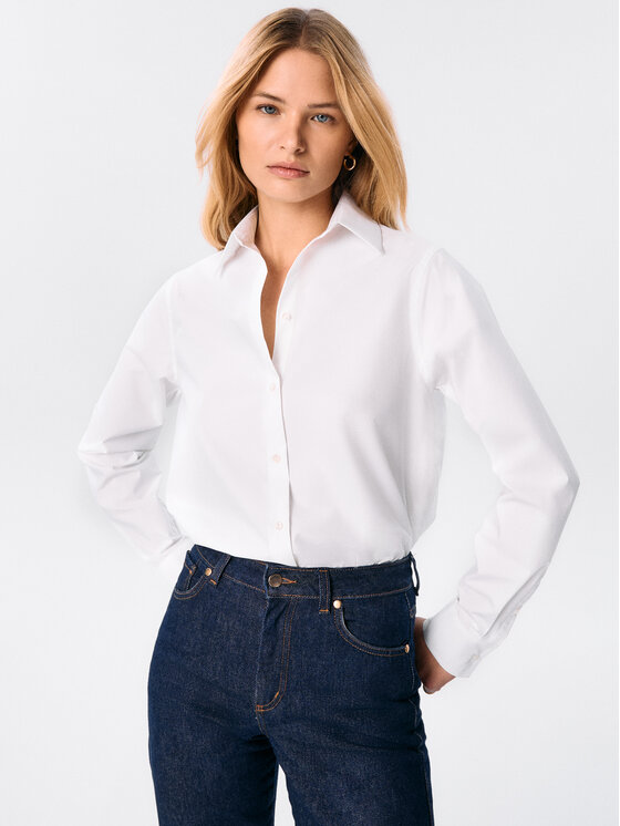 MARI PRETI MARI PRETI Košile Essence Bílá Regular Fit