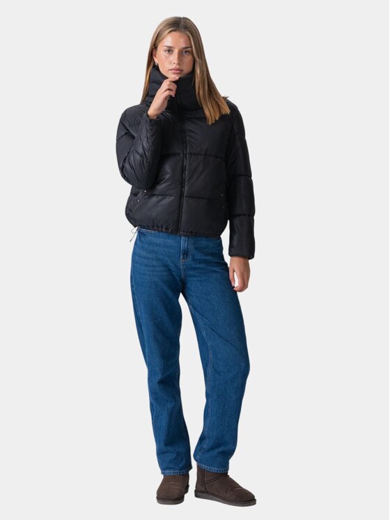 TeeShoppen TeeShoppen Kurtka outdoor 'Basic Collection' Czarny Regular Fit