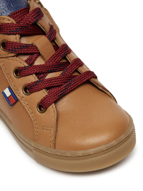 Tommy Hilfiger Tommy Hilfiger Gležnjarji T1X9-33623-0092 Rjava