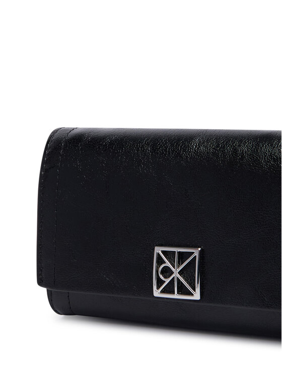 Calvin Klein Calvin Klein Handtasche Emblem Wallet On Strap LV04F1218G Schwarz