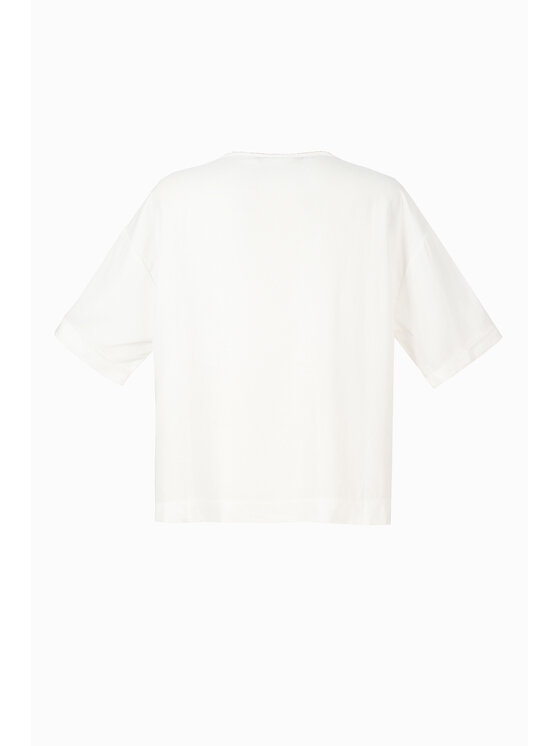 CLICK CLICK Μπλουζάκι 10-6903 Λευκό Comfortable Fit