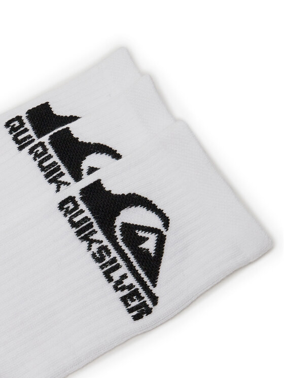 Quiksilver Quiksilver Dlhé ponožky AS_QUIKSILVER_101W_SS25 (3-PACK) Biela