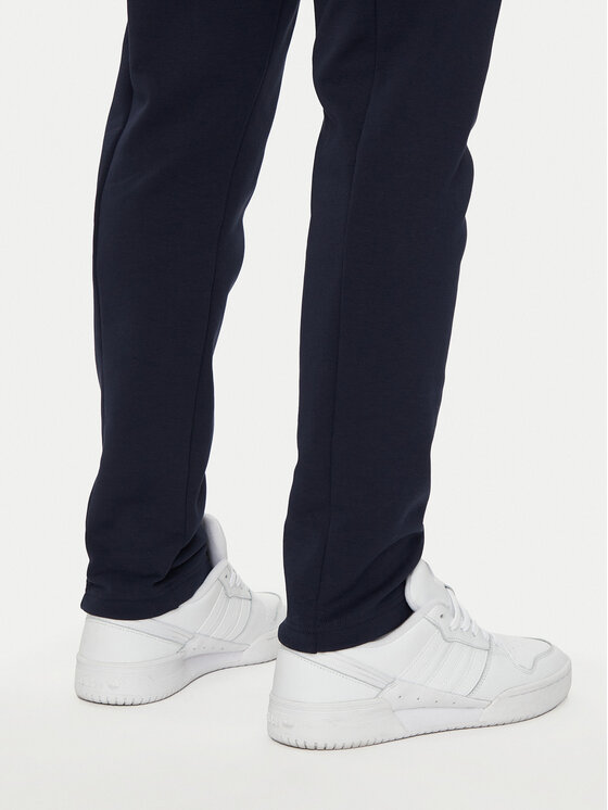 adidas adidas Spodnji del trenirke Future Icons Badge of Sport IW8584 Mornarsko modra Regular Fit