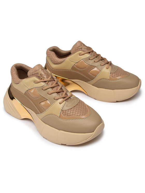 PINKO Pinko Sneakersy Rubino 4 Sneaker Al 20-21 PBKSH 1P21ZE Y6GD Brązowy