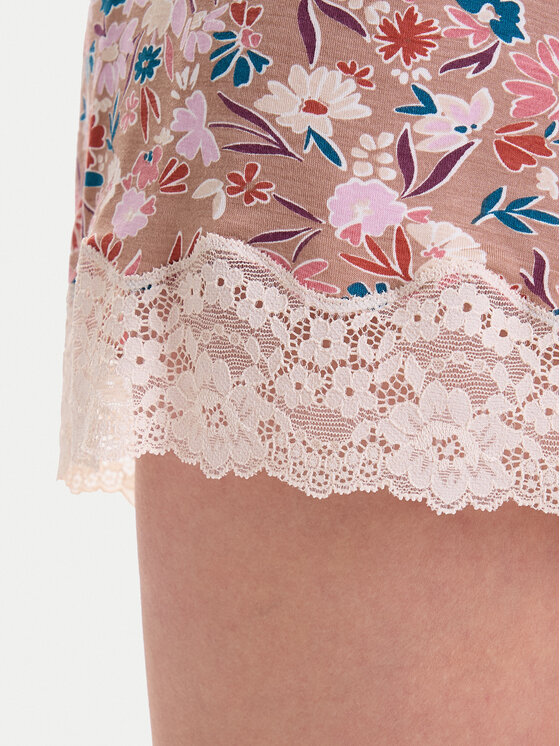 United Colors Of Benetton United Colors Of Benetton Пижамени шорти 3RKC3900W Бежов Regular Fit