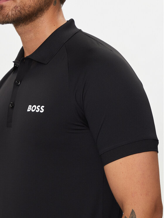 BOSS Boss Tricou polo Patteo MB 15 50519853 Negru Slim Fit