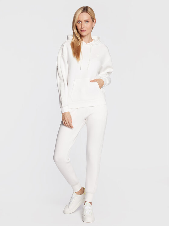 Felpa Brenda V2YQ18 K7UW2 Bianco Regular Fit