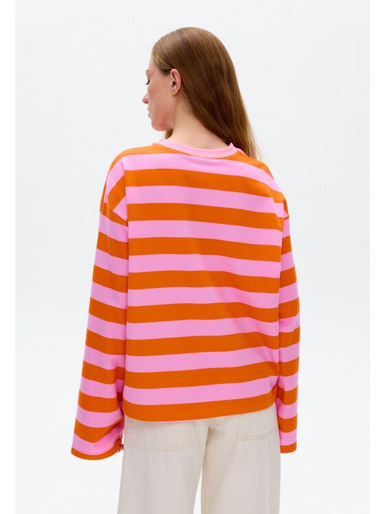 Mirons Mirons Longsleeve Print Kolorowy Regular Fit