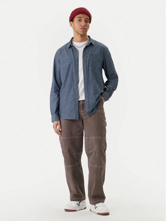 Quiksilver Quiksilver Koszula Yosemite Chambrayls EQYWT04660 Granatowy Regular Fit