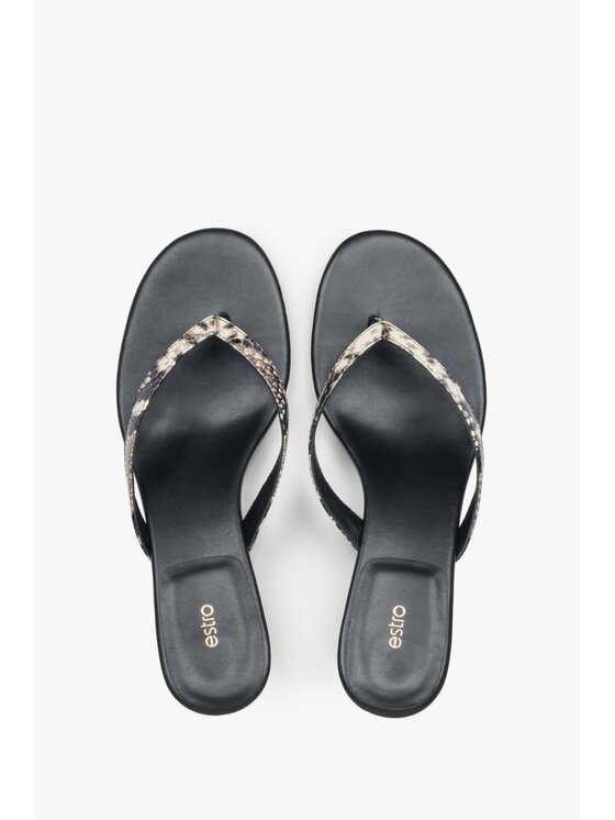 Estro Estro Infradito ER00117879 Nero