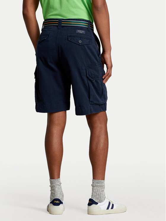 Polo Ralph Lauren Polo Ralph Lauren Pantalon scurți din material 710548502005 Bleumarin Classic Fit
