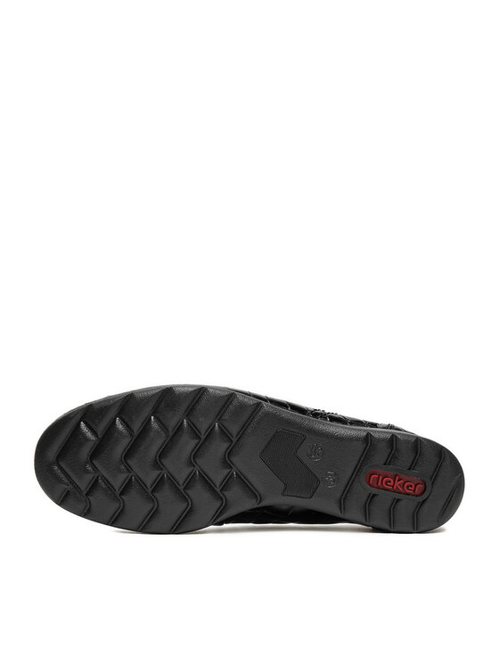 Rieker Rieker Półbuty L9350-01 Czarny