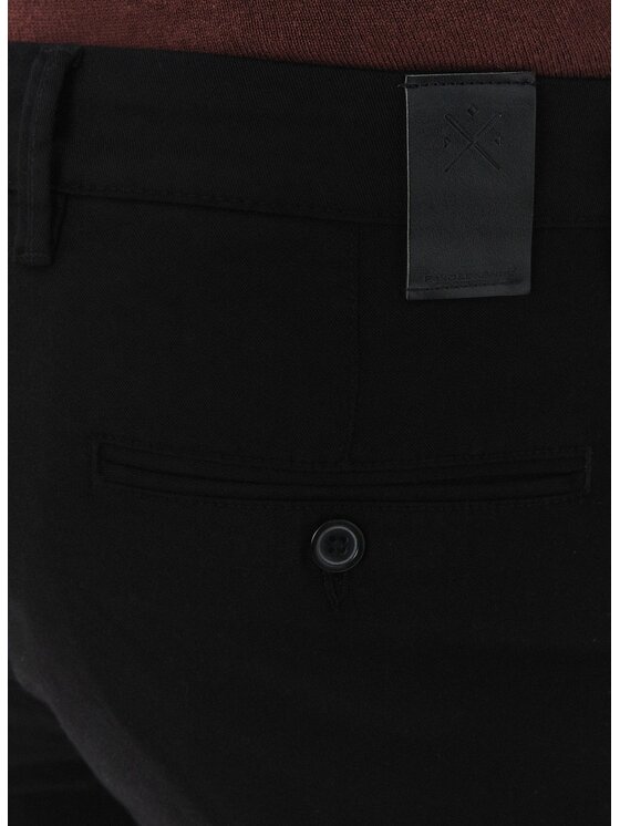 Pako Lorente Pako Lorente Spodnie materiałowe P24WF-WX-010 Czarny Slim Fit