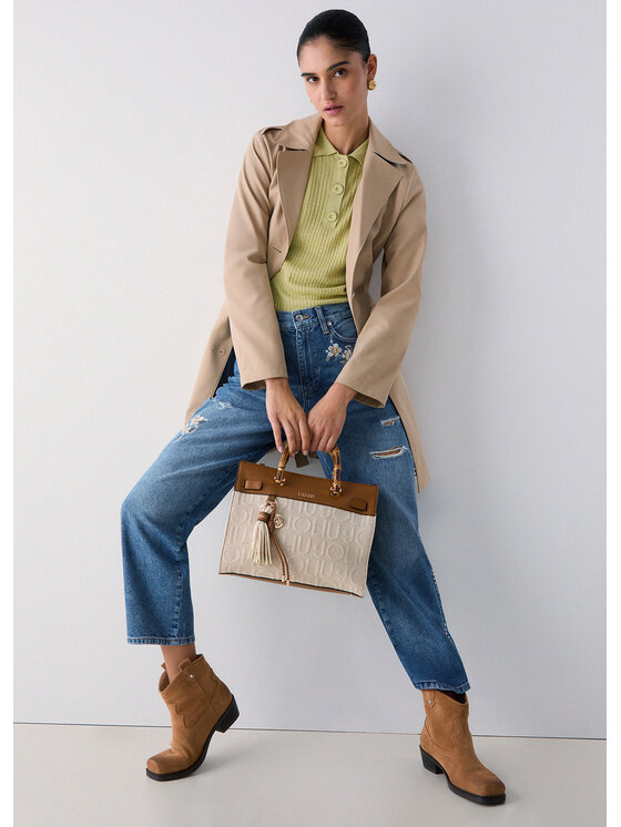 Liu Jo Liu Jo Trench WA6532T3929P9774 Beige Regular Fit