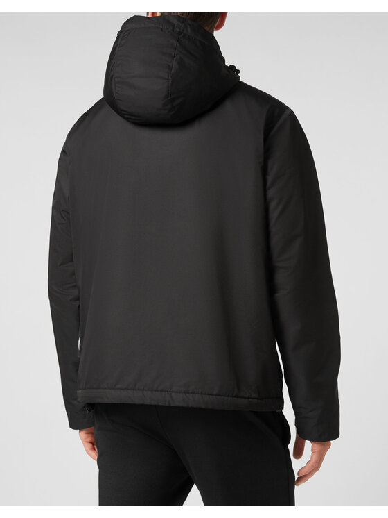 Plein Sport Plein Sport Kurtka puchowa 1939 Czarny Regular Fit