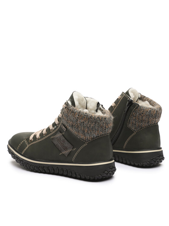 Rieker Rieker Škornji Z4230-54 Khaki