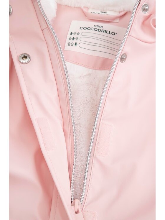 Coccodrillo Coccodrillo Bunda pro přechodné období ZC5152601OGK-033 Růžová Regular Fit