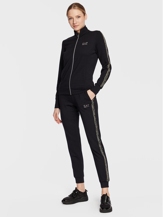 EA7 Emporio Armani EA7 Emporio Armani Donji dio trenerke 3RTP73 TJLQZ 1200 Crna Regular Fit