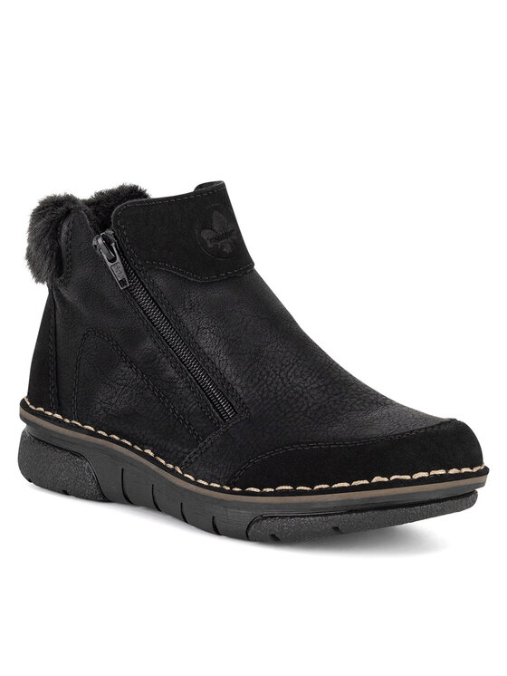 Rieker Rieker Botine 73352-00 Negru