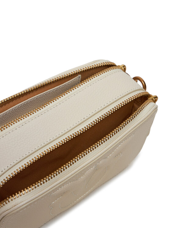 PINKO PINKO Ročna torba Pelle Bottalata 103799 Écru